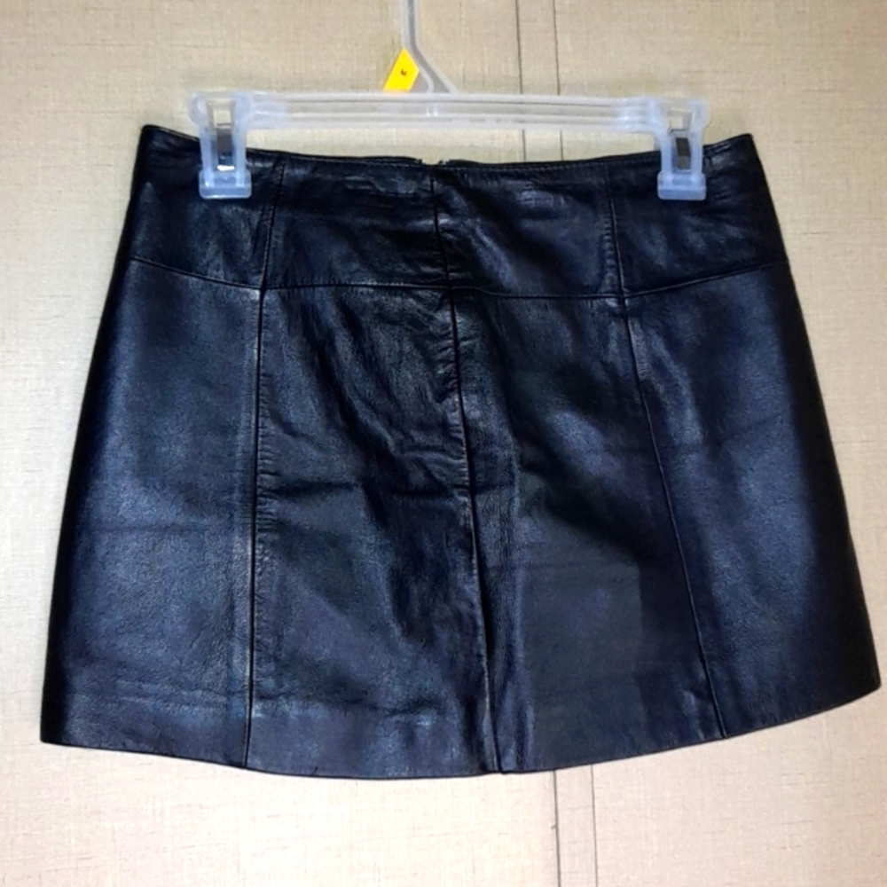 Leather Skirt